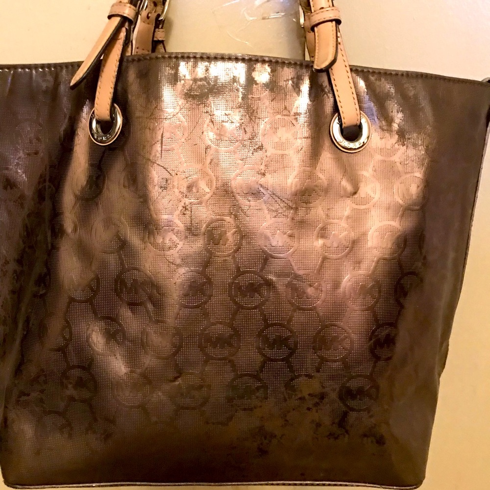 Michael Kors authentic bronze purse